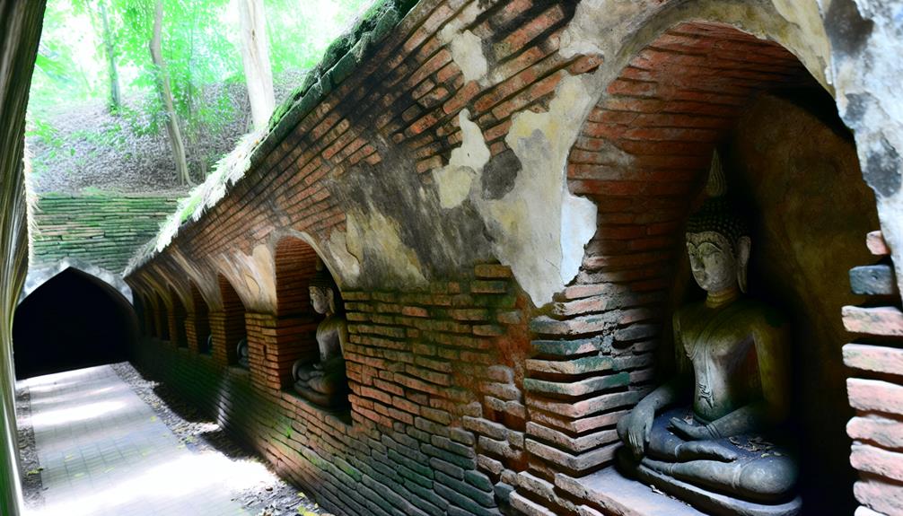 ancient underground temple complex