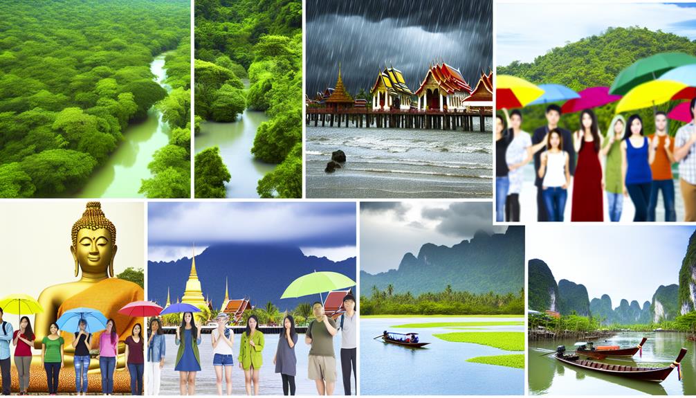 rainy season s impact on thai tourism